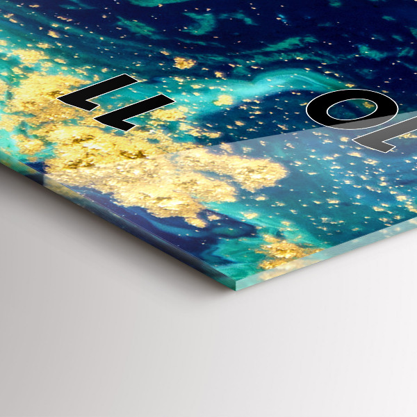 Vertikálne hodiny Moderná abstrakcia