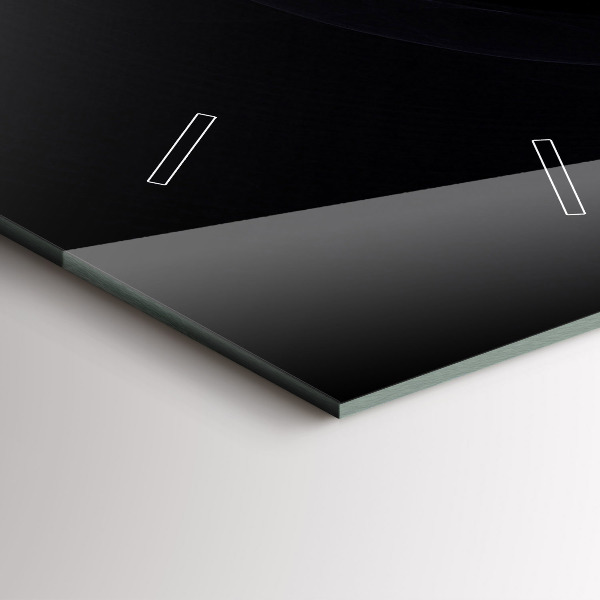 Vertikálne hodiny Fialová abstrakcia