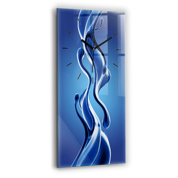 Vertikálne hodiny Abstrakcia tekutín