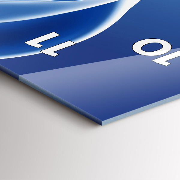 Vertikálne hodiny Abstrakcia tekutín