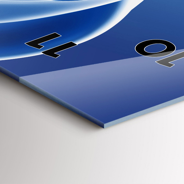 Vertikálne hodiny Abstrakcia tekutín