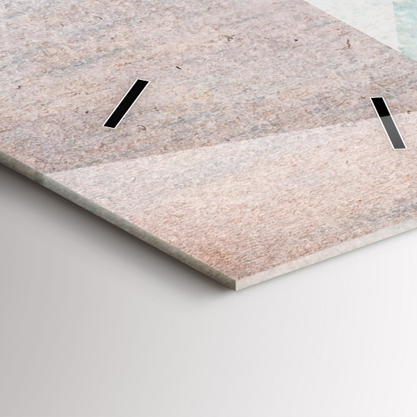 Vertikálne hodiny Trojuholníky abstraktné textúry