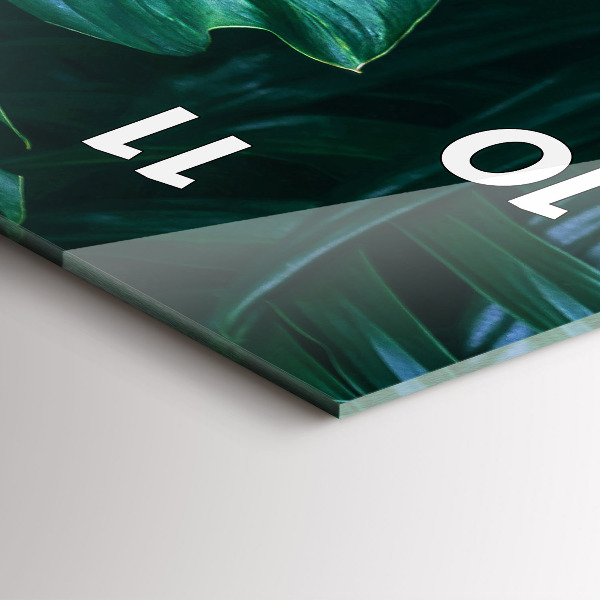 Vertikálne hodiny Tropická stránka prírody