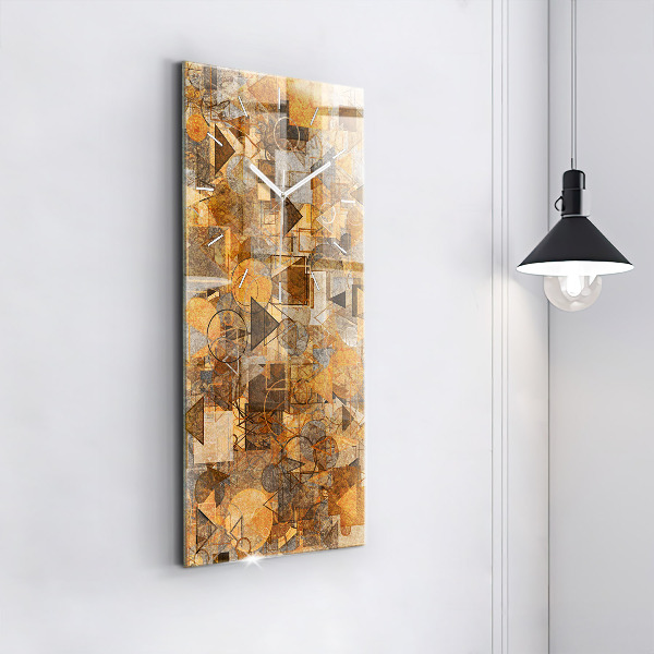 Vertikálne hodiny Geometrické tvary