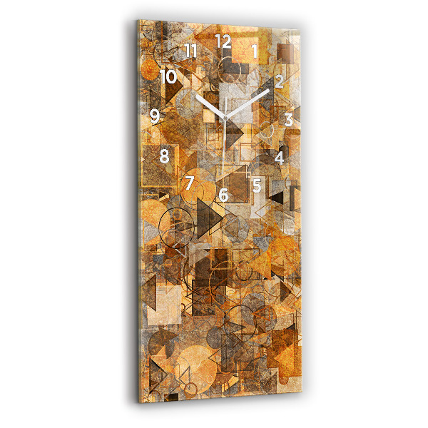 Vertikálne hodiny Geometrické tvary