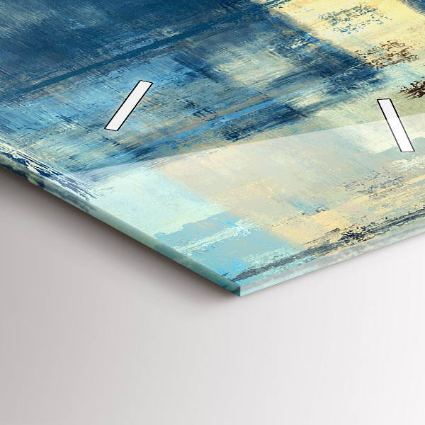 Vertikálne hodiny Farebné pozadie – abstrakcia