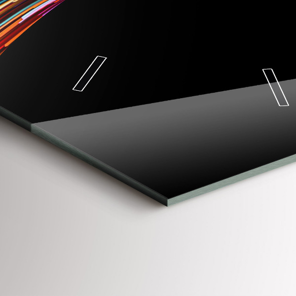 Vertikálne hodiny Emocionálne umenie