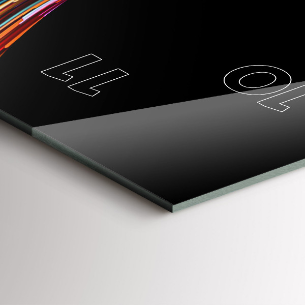 Vertikálne hodiny Emocionálne umenie