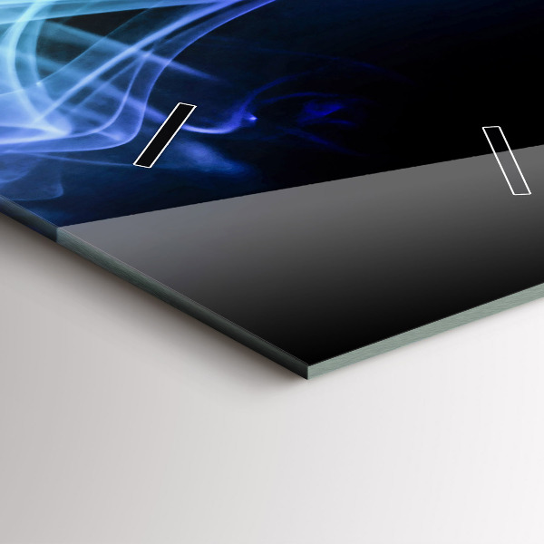 Vertikálne hodiny Abstraktné farebné čiary