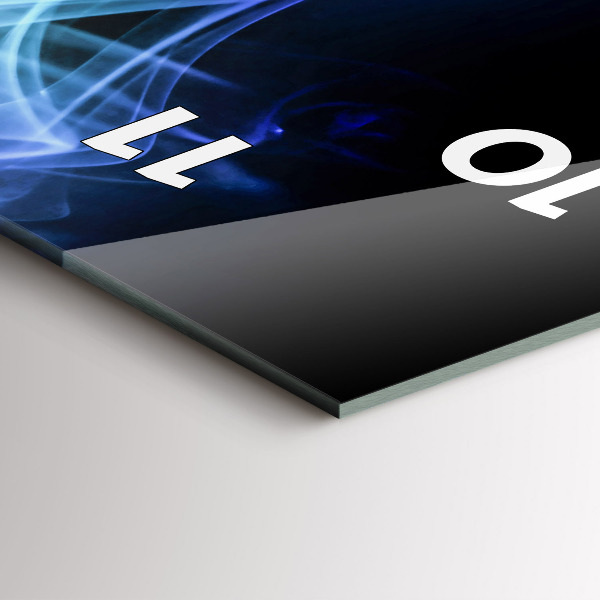 Vertikálne hodiny Abstraktné farebné čiary