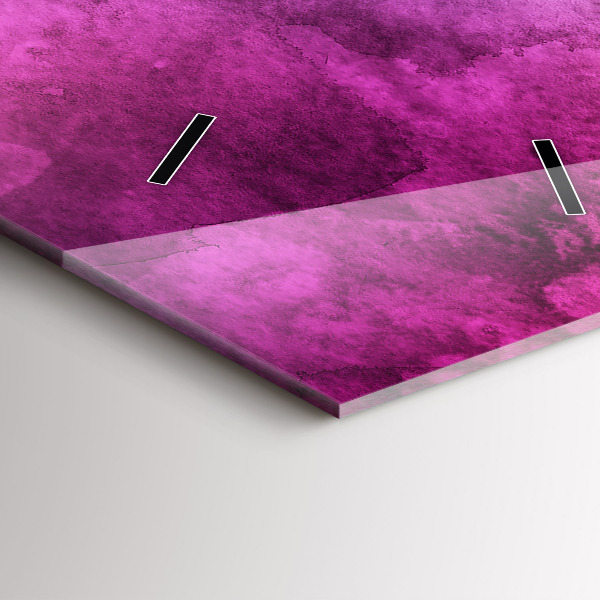 Vertikálne hodiny Farebné škvrny