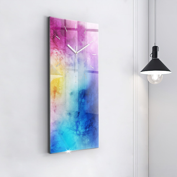 Vertikálne hodiny Farebné škvrny