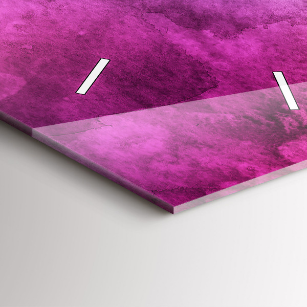 Vertikálne hodiny Farebné škvrny