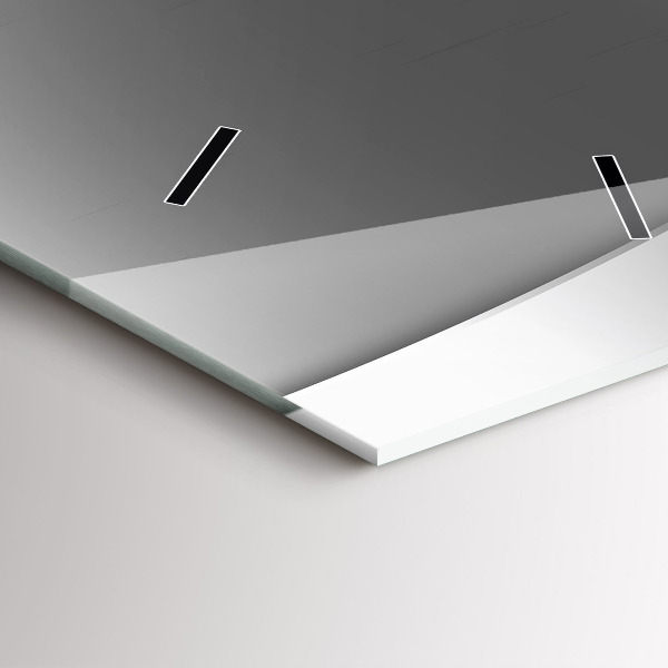 Vertikálne hodiny Strieborné čiary