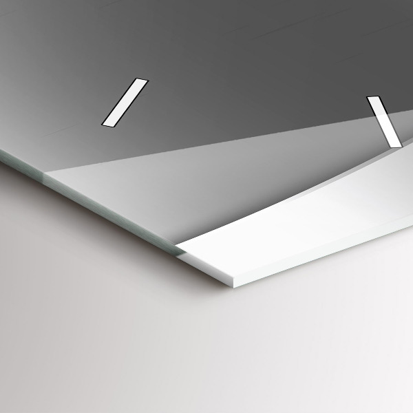 Vertikálne hodiny Strieborné čiary