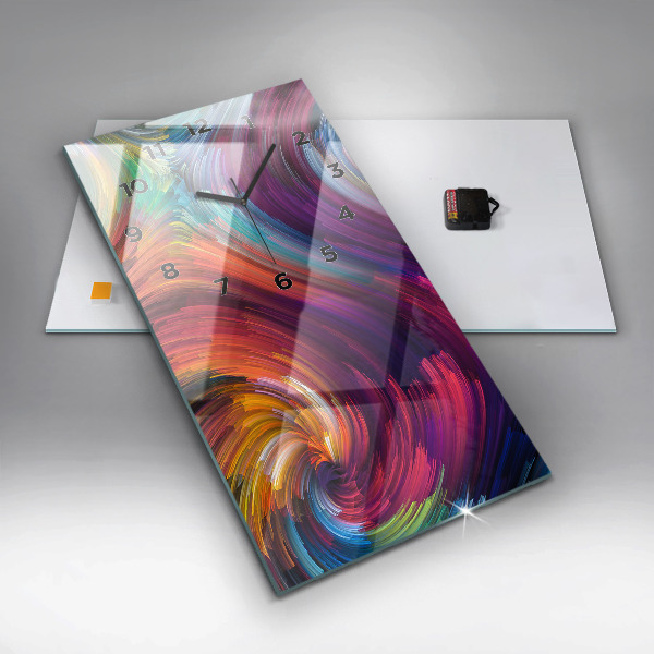 Vertikálne hodiny Predaj abstrakcie