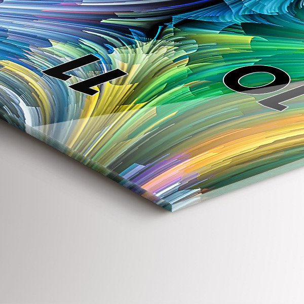 Vertikálne hodiny Predaj abstrakcie