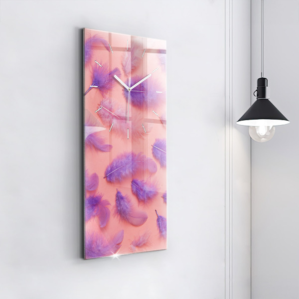 Vertikálne hodiny Farebné perie