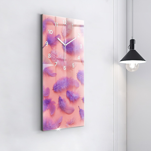 Vertikálne hodiny Farebné perie