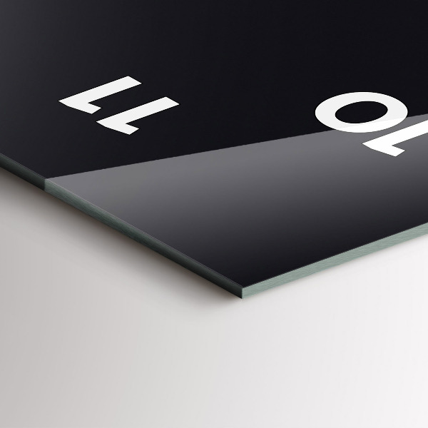 Vertikálne hodiny Futuristická vlna