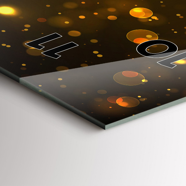 Vertikálne hodiny Zlatý peľ