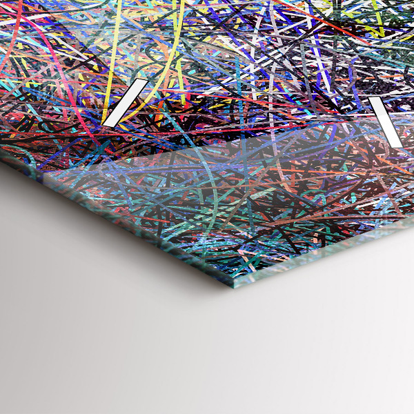 Vertikálne hodiny Abstrakcia - Emócie