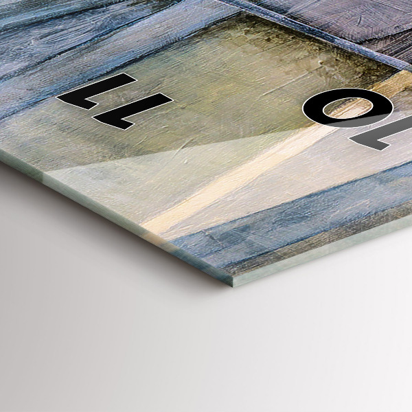 Vertikálne hodiny Impresionistická maľba