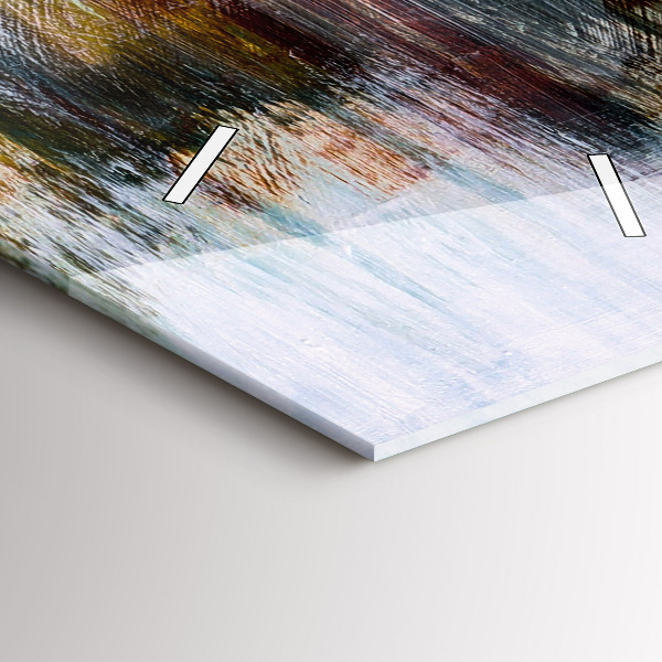 Vertikálne hodiny Abstrakcia