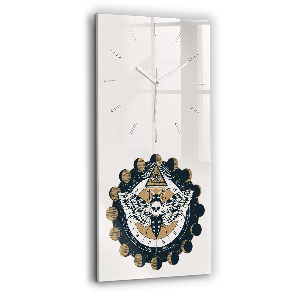 Vertikálne hodiny Fázy mesiaca a oko