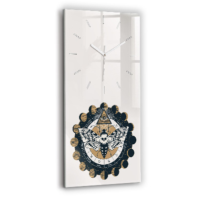 Vertikálne hodiny Fázy mesiaca a oko