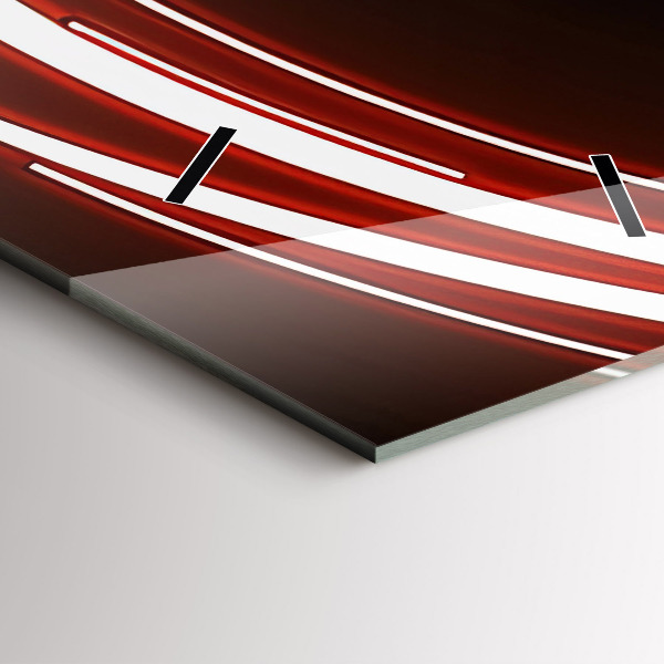 Vertikálne hodiny Mačka s červenými očami