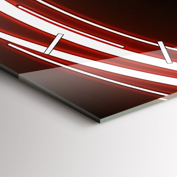 Vertikálne hodiny Mačka s červenými očami