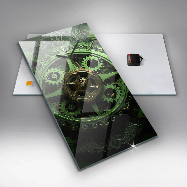 Vertikálne hodiny Zelený mechanizmus