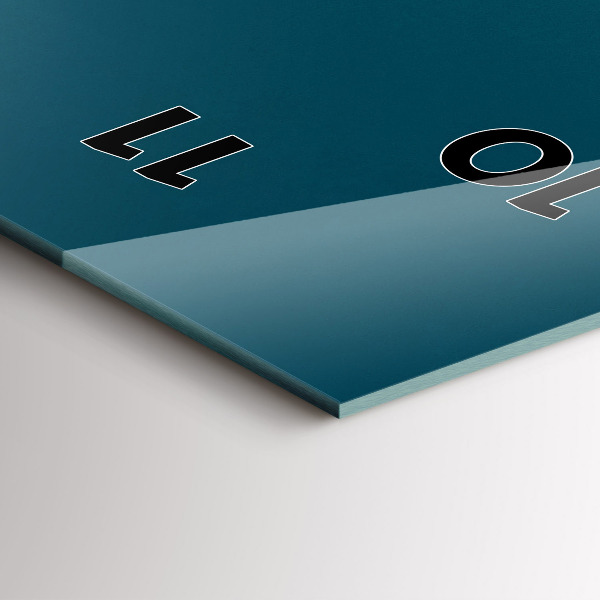 Vertikálne hodiny Západ slnka v horách