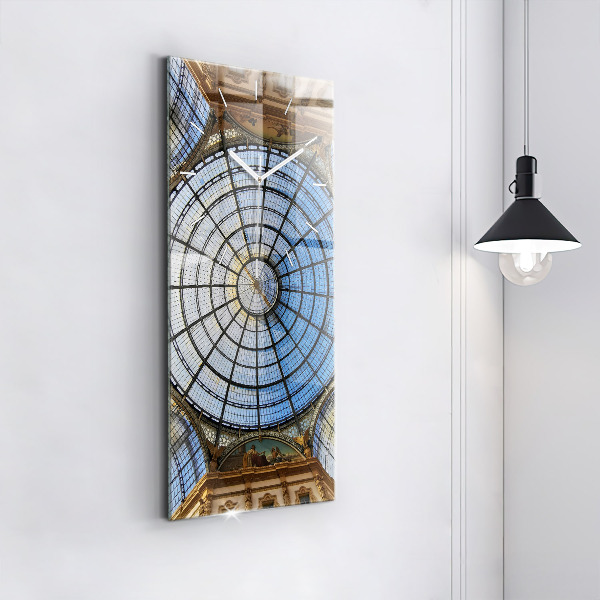 Vertikálne hodiny Nákupné centrum v Miláne