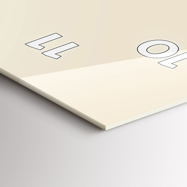 Vertikálne hodiny Abstraktný jeleň