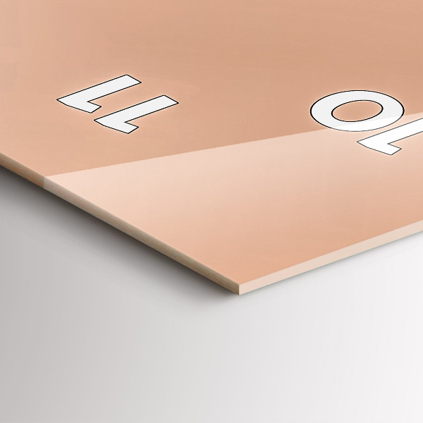 Vertikálne hodiny Ilustrácia plameniaka