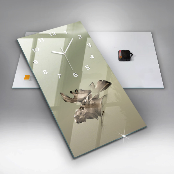 Vertikálne hodiny Grafický los