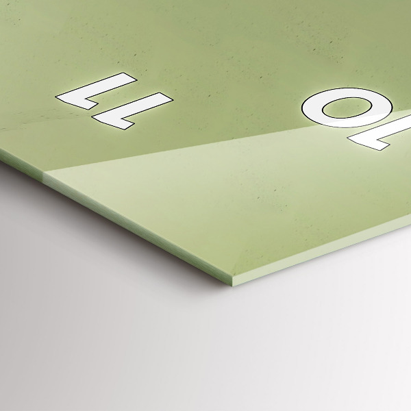 Vertikálne hodiny Grafický los