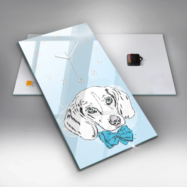 Vertikálne hodiny Šteniatko