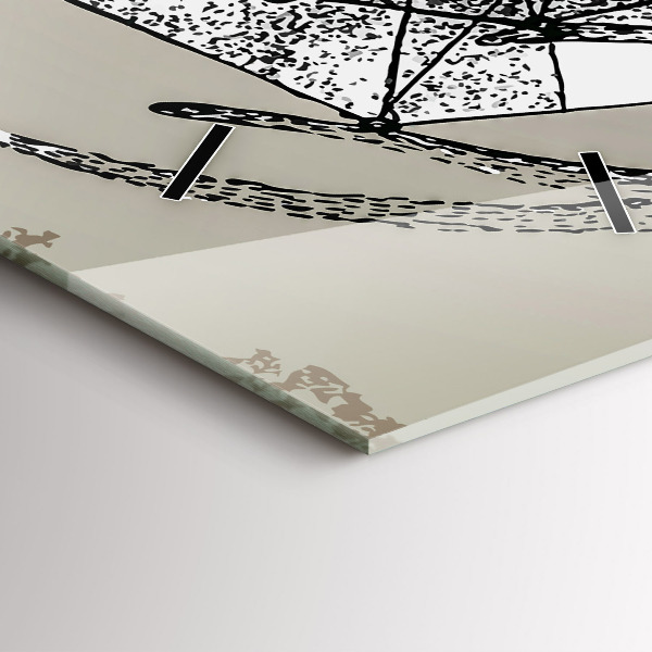 Vertikálne hodiny Hlava jeleňa