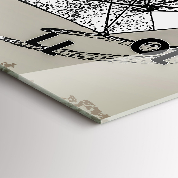 Vertikálne hodiny Hlava jeleňa