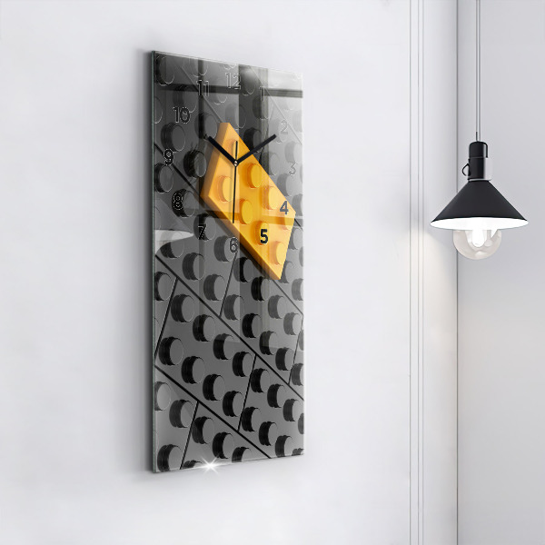 Vertikálne hodiny Hračkárske bloky