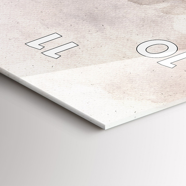 Vertikálne hodiny Abstraktné tváre