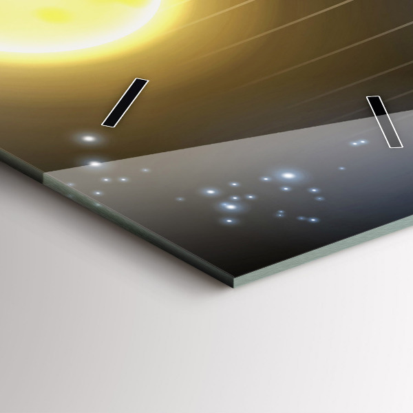 Vertikálne hodiny Slnečná sústava