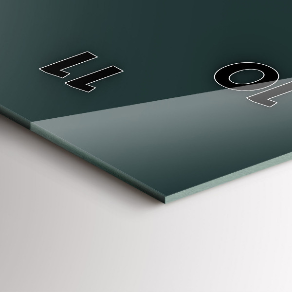 Vertikálne hodiny Line-art mesta Brna