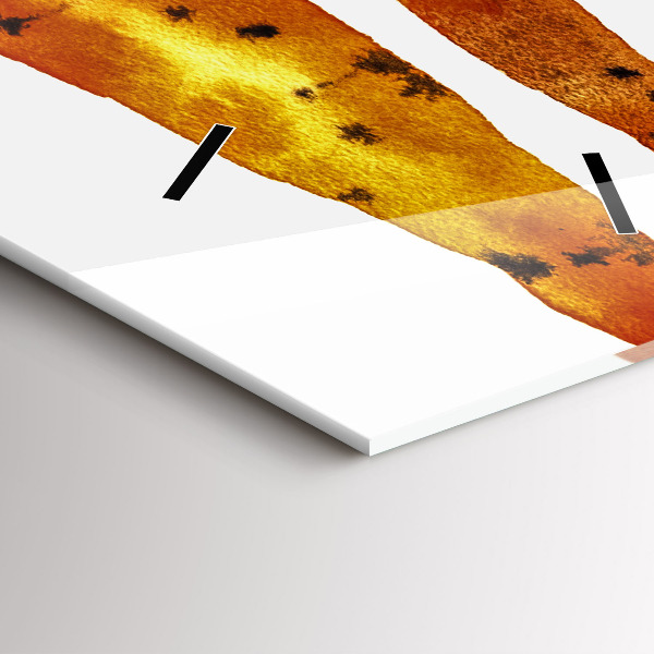 Vertikálne hodiny Mrkva ilustrácie