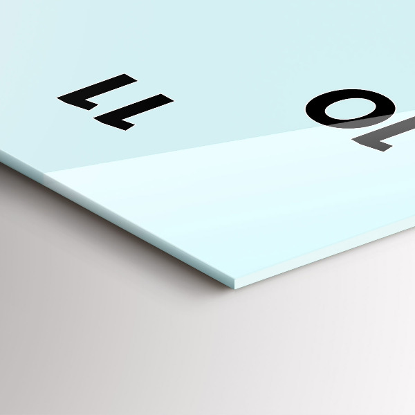 Vertikálne hodiny Vtipná mačka s okuliarmi