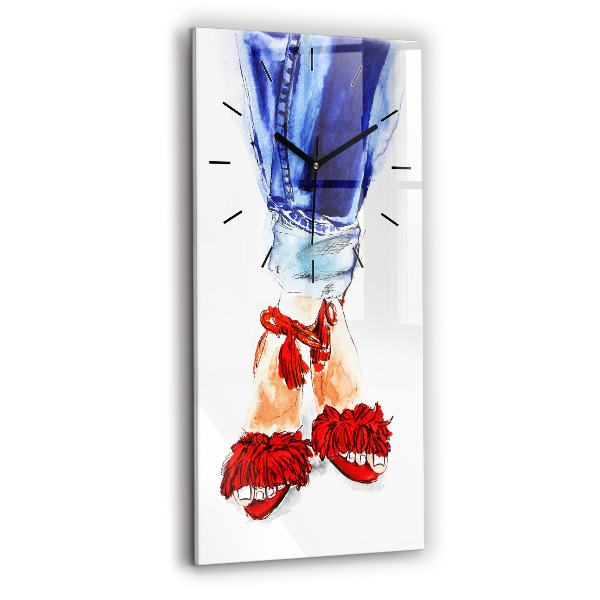 Vertikálne hodiny Dámske vysoké opätky