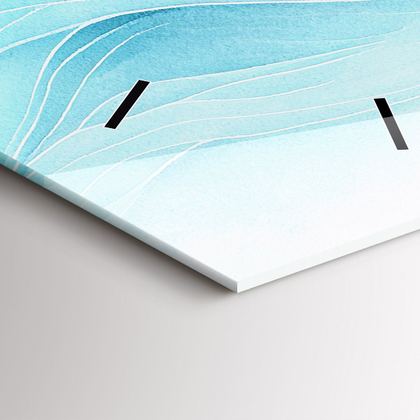 Vertikálne hodiny Modré oblaky